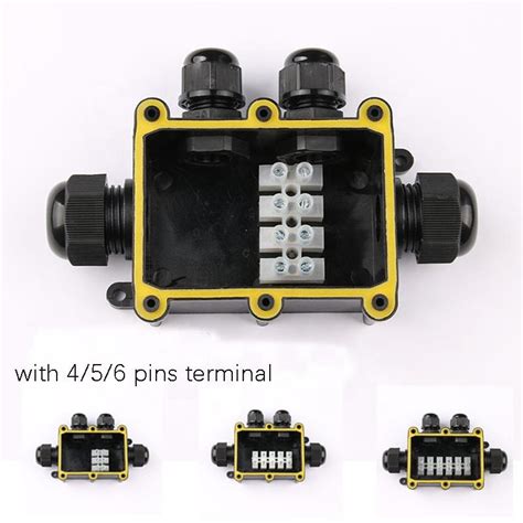 junction box outdoor waterproof ip68 4 way|ip68 waterproof electrical cable connector.